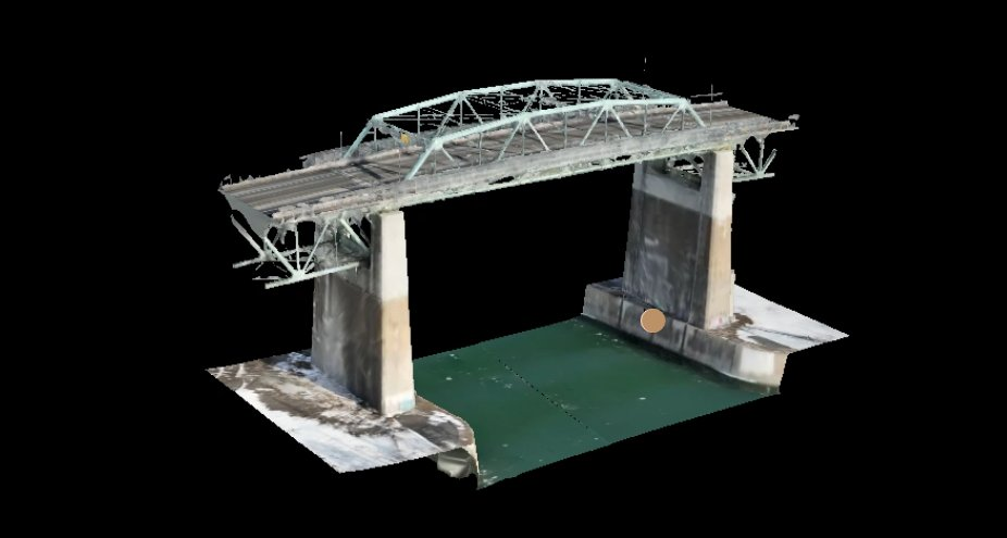Bridge 3D photogrammetry model